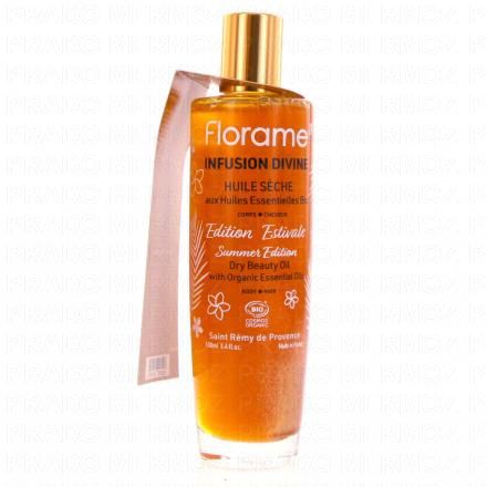FLORAME Infusion divine Huile s&egrave;che Bio Flacon 100ml