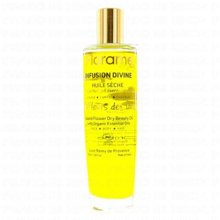 FLORAME Infusion divine - Huile s&egrave;che fleurs des iles bio (100ml)