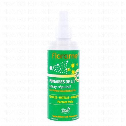 FLORAME Spray r&eacute;pulsif punaises de lit bio 90ml