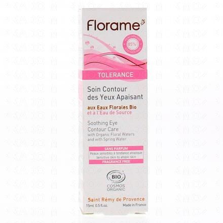 FLORAME Tolerance Soin contour des yeux apaisant tube 15 ml