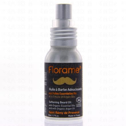 FLORAME homme - Huile &agrave; Barbe Adoucissante bio 50ml