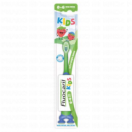 FLUOCARIL Brosse &agrave; dents Kids 2 &agrave; 6 ans extra-souple