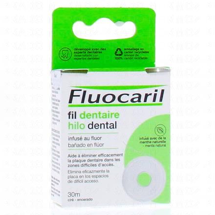 FLUOCARIL Fil dentaire infus&eacute; au fluor 30m