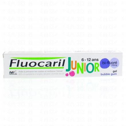 FLUOCARIL Gel dentifrice junior 6-13 ans bubble gum (1 unité)