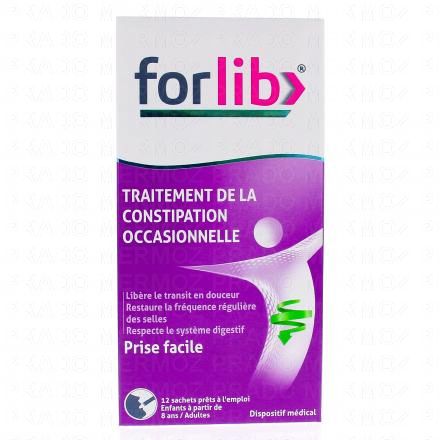 FORLIB traitement de la constipation occasionnelle 12 sachets