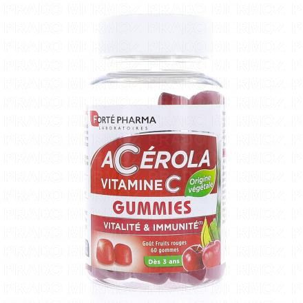 FORT&Eacute; PHARMA Gummies Ac&eacute;rola Vitamine C x60