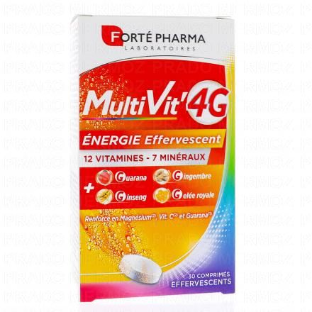 FORTE PHARMA MultiVit' 4G Energie x30 comprim&eacute;s effervescents