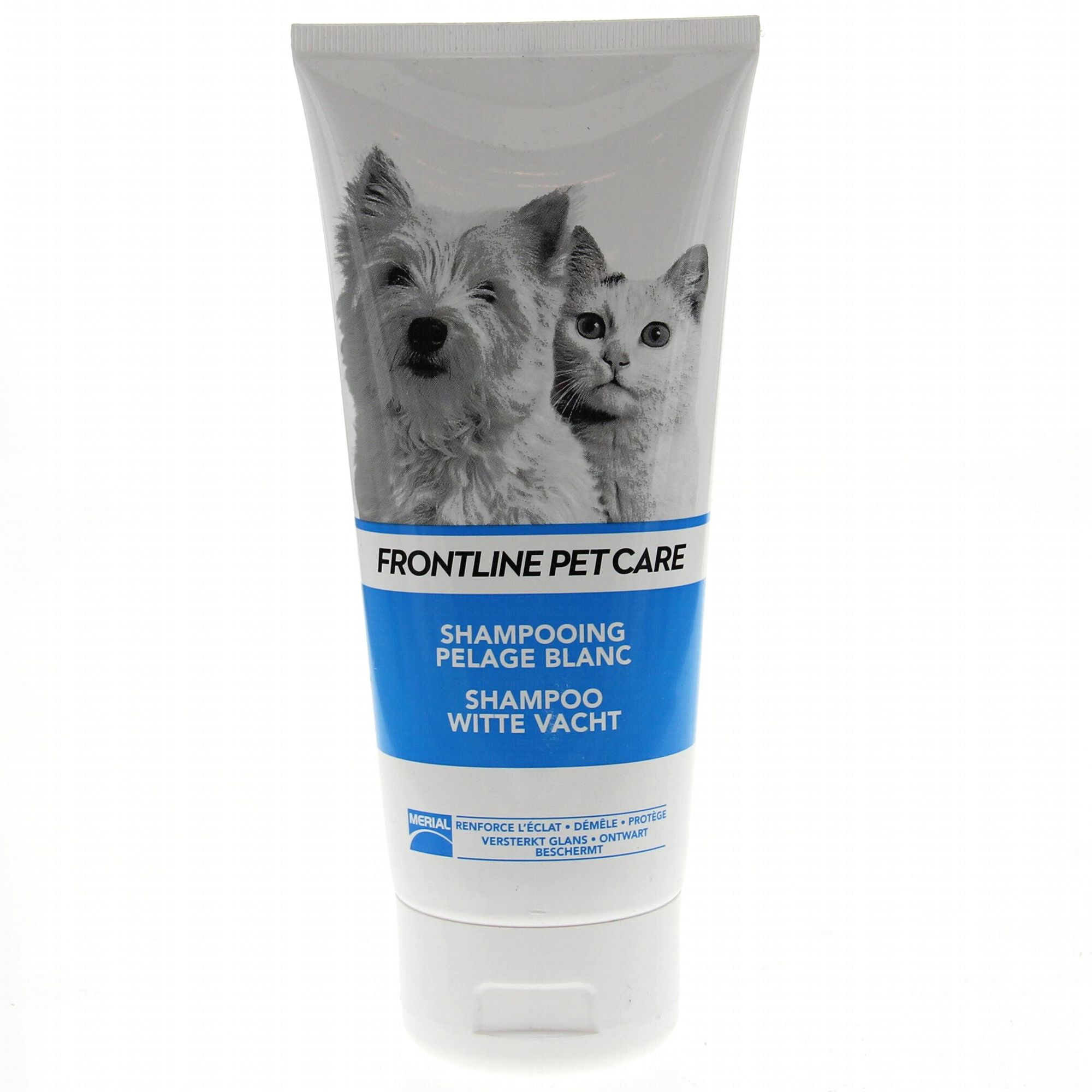 FRONTLINE PET CARE Shampooing pelage blanc tube 200ml Pharmacie en
