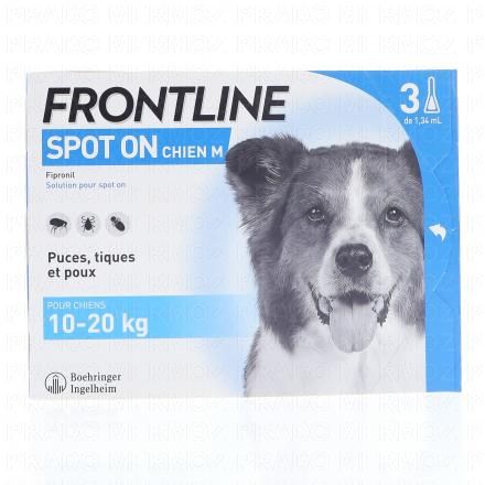 FRONTLINE Spot On - Chien M x3 pipettes
