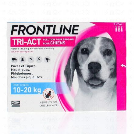 FRONTLINE Tri-act chiens (10-20 kg)