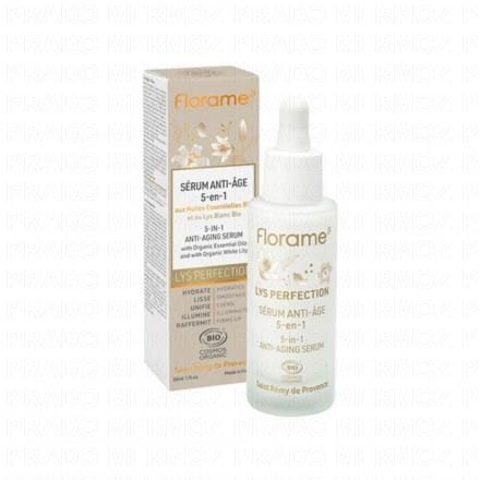 Florame Lys Perfection - S&eacute;rum Anti-&acirc;ge 5en1 bio - 30ml
