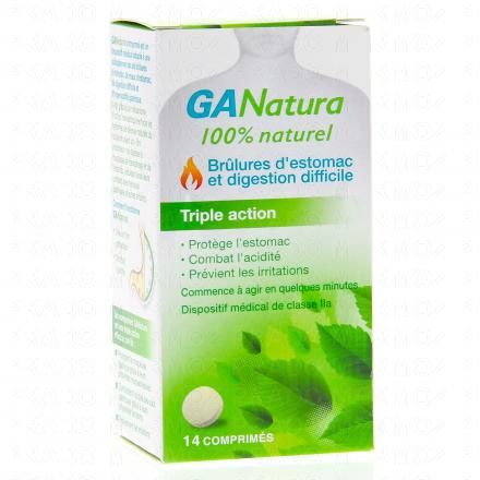 GANatura Brûlures d'estomac et digestion difficile 14 comprimés