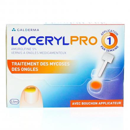 LOCERYLPRO 5% vernis à ongles médicamenteux avec bouchon applicateur flacon 2.5ml x1 + nécessaire