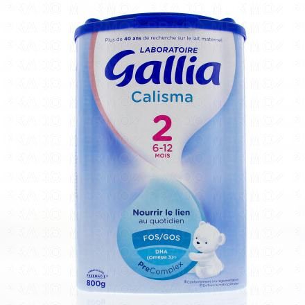 GALLIA Calisma Lait de suite 2&egrave;me &acirc;ge (800g)