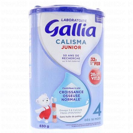GALLIA Calisma Junior - Lait de croissance 4ème Âge 830 g