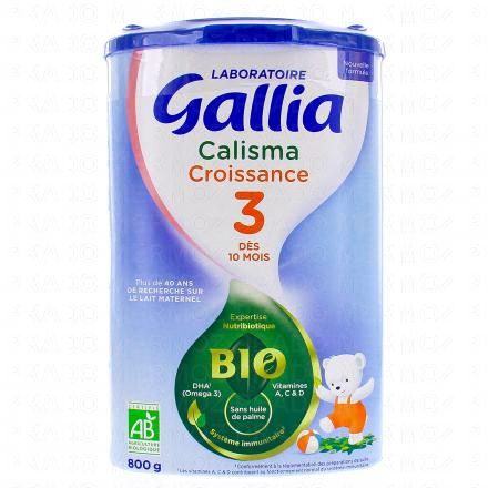 GALLIA Calisma Lait de Croissance bio 3ème âge 800g