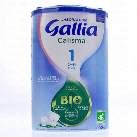 GALLIA Calisma Bio Lait infantile 1er âge 800g