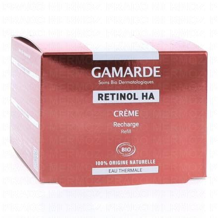 GAMARDE Crème Rétinol HA Bio (eco recharge 50ml)