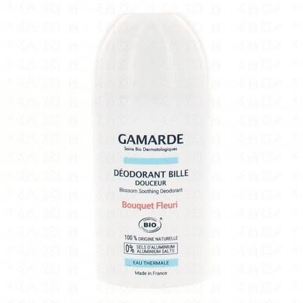 GAMARDE D&eacute;odorant douceur bouquet fleuri bio roll-on 50ml