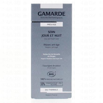 GAMARDE Pr&egrave;s-&acirc;ge soin anti-rides jour et nuit bio tube 40g