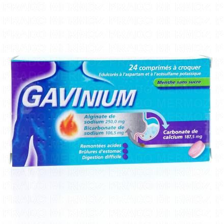 GAVINIUM Boite de 24 comprim&eacute;s &agrave; croquer