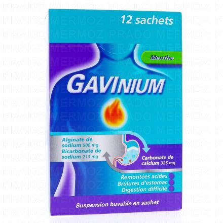 GAVINIUM (boite de 12 sachets)
