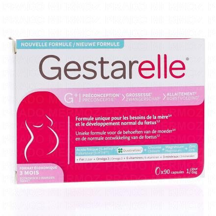 GESTARELLE G+ - Pr&eacute;conception, Grossesse et Allaitement x90 Capsules