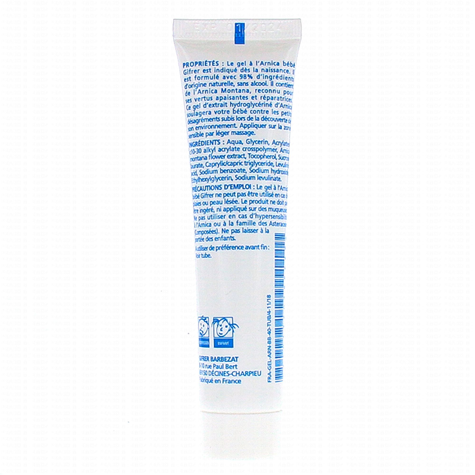 GIFRER Bébé Gel à l'arnica 40ml