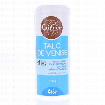 GIFRER B&eacute;b&eacute; - Talc de venise (poudreuse de 100g)