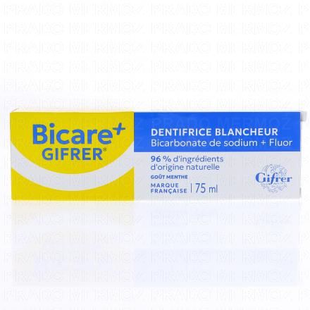 GIFRER Bicare Plus dentifrice go&ucirc;t menthol