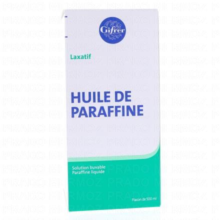 GIFRER Huile de paraffine (flacon de 500 ml)