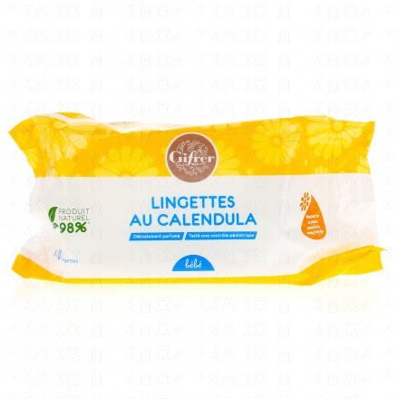 GIFRER Lingettes au calendula x70