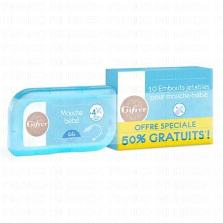 GIFRER Lot Mouche b&eacute;b&eacute; + 10 embouts