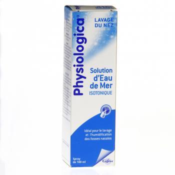 PHYSIOLOGICA Solution d'eau de mer isotonique spray 100ml