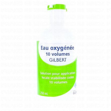 GILBERT Eau oxygénée 10 volumes (flacon 250ml)