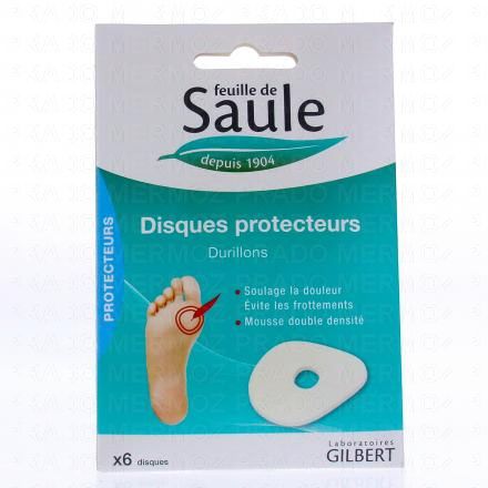 GILBERT Feuille de saule disques protecteurs x6