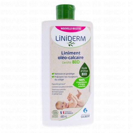 GILBERT Liniderm Liniment Ol&eacute;o-Calcaire Bio (480ml)
