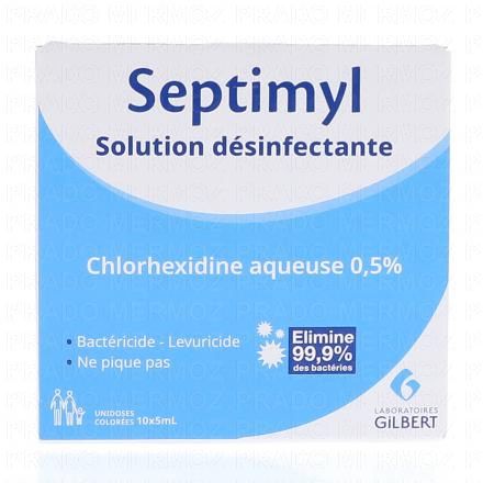 GILBERT Septimyl solution désinfectante 10 x 5ml