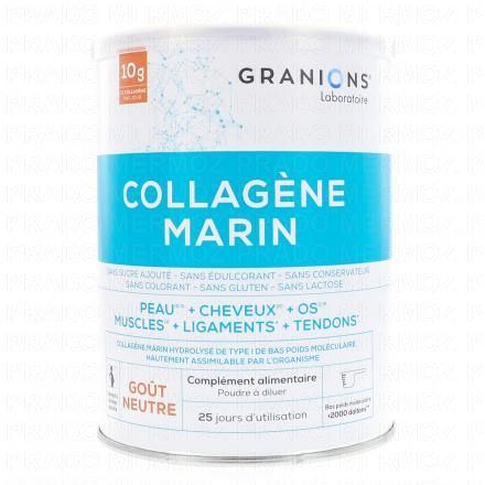 GRANIONS Collagène Marin Goût Neutre (258g (25 jours))