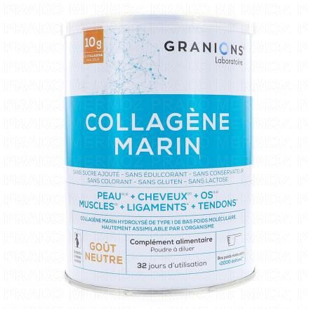 GRANIONS Collagène Marin Goût Neutre (325g (32 jours))