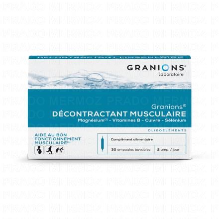 GRANIONS Décontractant musculaire