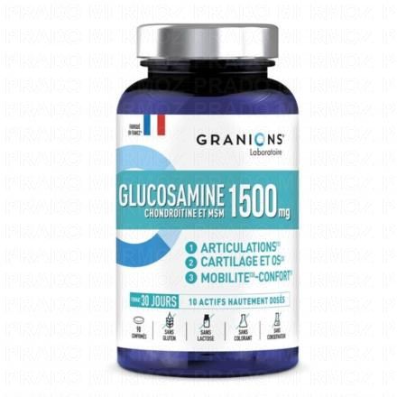 GRANIONS Glucosamine Chondro&iuml;tine et MSM 1500 mg x90comprim&eacute;s