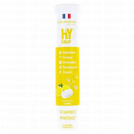 GRANIONS Hydrop Pastilles Hydratation x20 comprim&eacute;s (citron)