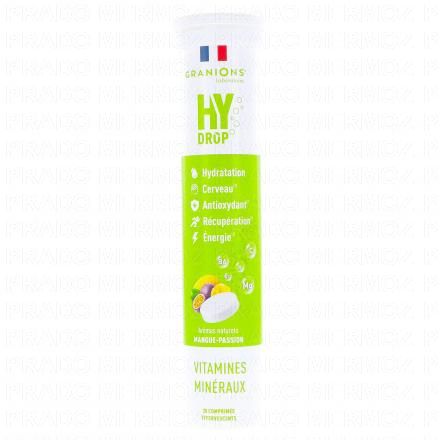 GRANIONS Hydrop Pastilles Hydratation x20 comprimés (mangue passion)