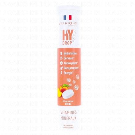 GRANIONS Hydrop Pastilles Hydratation x20 comprim&eacute;s (p&ecirc;che)