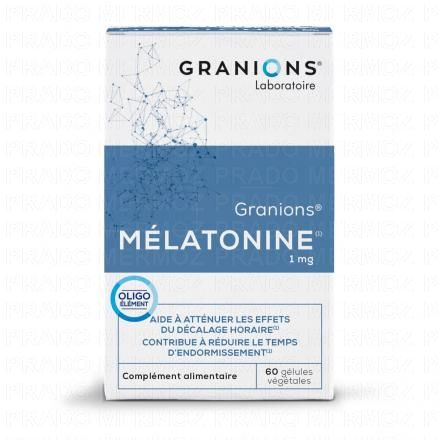 GRANIONS Les essentiels - Melatonine 1mg 60 gélules