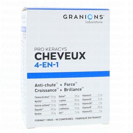 GRANIONS Pro Keracys Cheveux 4en1 (90 comprimés)