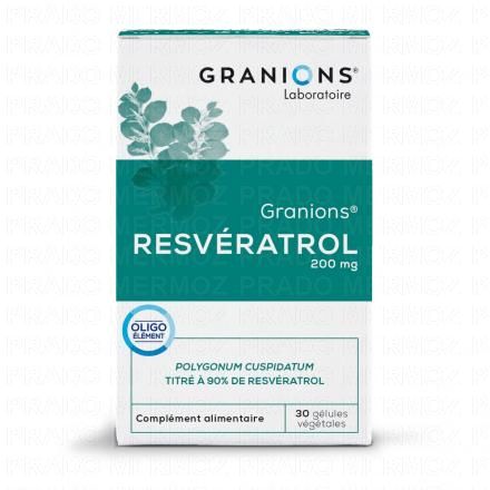 GRANIONS Les essentiels - Resveratrol boite de 30 g&eacute;lules.