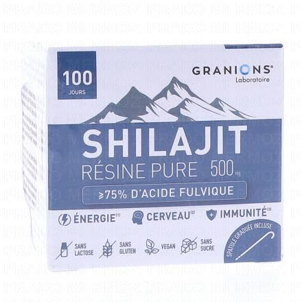 GRANIONS Shilajit Résine Pure 50g