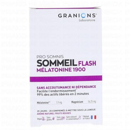 GRANIONS Somdor+ Flash 20 comprim&eacute;s
